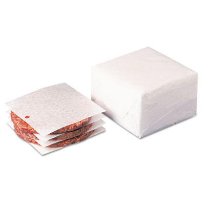 Dixie&reg; Dry Wax Laminated Patty Paper