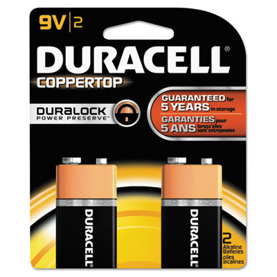 Duracell&reg; CopperTop&reg; Alkaline Batteries with Duralock Power Preserve Technology