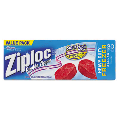 Ziploc&reg; Double Zipper Freezer Bags