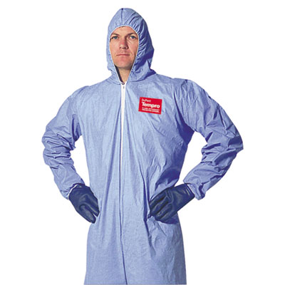 DuPont&reg; Tempro&reg; Elastic-Cuff Hooded Coveralls