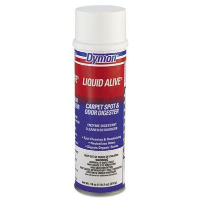 Dymon&reg; LIQUID ALIVE&reg; Enzyme Digestant Carpet and Textile Cleaner/Deodorizer