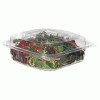Eco-Products&reg; Clear Clamshell Hinged Food Containers