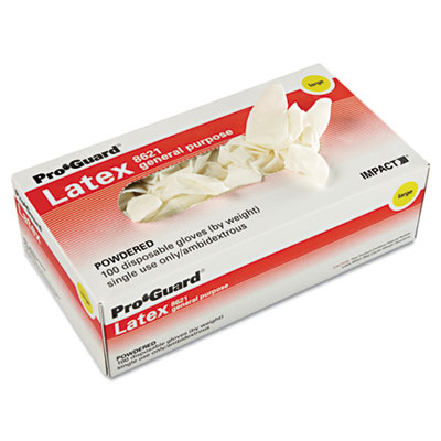 GEN Powdered Latex General-Purpose Gloves