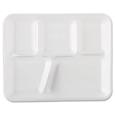 Genpak&reg; Foam School Trays