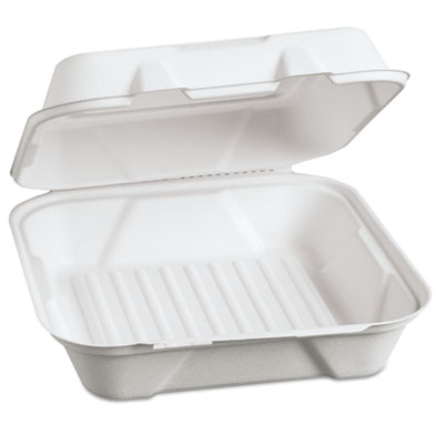 Genpak&reg; Harvest&reg; Fiber Hinged Containers