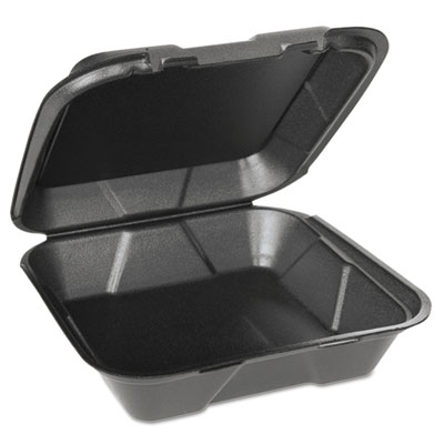 Genpak&reg; Snap-It&reg; Vented Hinged Containers