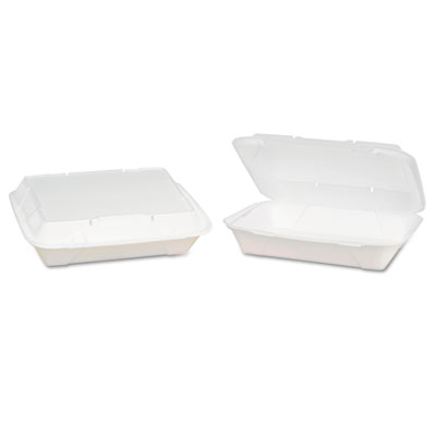 Genpak&reg; Snap-It&reg; Vented Hinged Containers