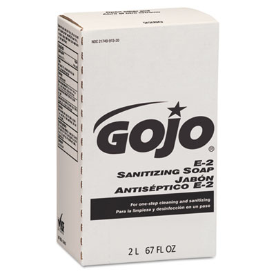 GOJO&reg; E2 Sanitizing Lotion Soap