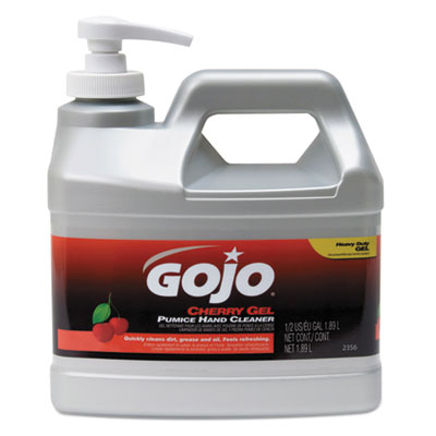 GOJO&reg; Cherry Gel Pumice Hand Cleaner