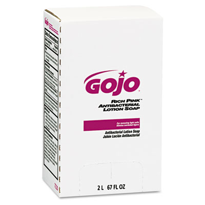 GOJO&reg; RICH PINK Antibacterial Lotion Soap