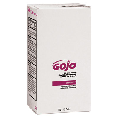 GOJO&reg; RICH PINK Antibacterial Lotion Soap