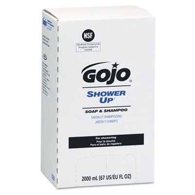 GOJO&reg; SHOWER UP&reg; Soap & Shampoo