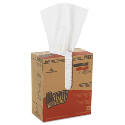 Georgia Pacific&reg; Professional Brawny Industrial&reg; Light Duty Paper Wipers