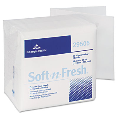 Georgia Pacific&reg; Soft-n-Fresh&reg; Airlaid Wipers