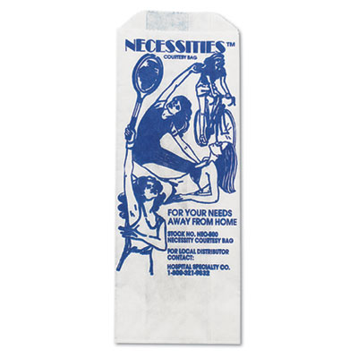 Hospital Specialty Co. Feminine Hygiene Convenience Disposal Bag