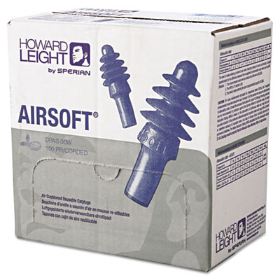 Howard Leight&reg; by Honeywell AirSoft&reg; Multiple-Use Earplugs