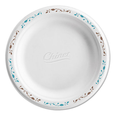 Chinet&reg; Classic White Premium Strength Molded Fiber Dinnerware