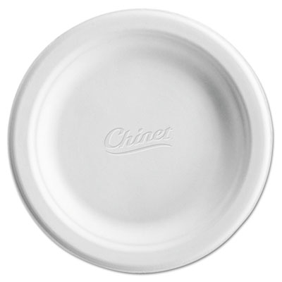Chinet&reg; Classic White Premium Strength Molded Fiber Dinnerware