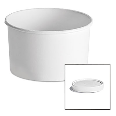 Chinet&reg; Paper Food Container with Vented Lid Combo