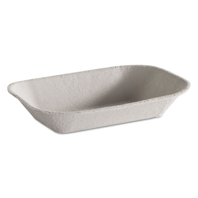 Chinet&reg; Savaday&reg; Molded Fiber Food Trays