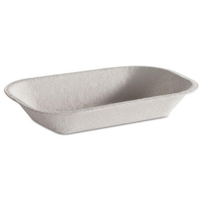 Chinet&reg; Savaday&reg; Molded Fiber Food Trays