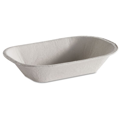 Chinet&reg; Savaday&reg; Molded Fiber Food Trays