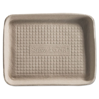 Chinet&reg; Savaday&reg; Molded Fiber Food Trays