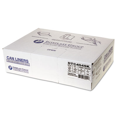 Inteplast Group Draw-Tuff&reg; Institutional Draw-Tape Can Liners