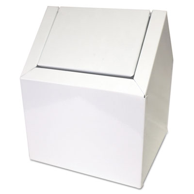 Impact&reg; Sanitary Napkin Metal Floor Receptacle