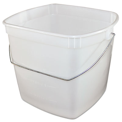 Impact&reg; Square Polypropylene Utility Pail