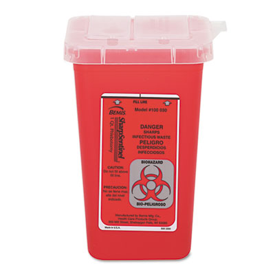 Impact&reg; 1-Quart Sharps Container