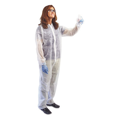 Impact&reg; Disposable Coveralls with Collar