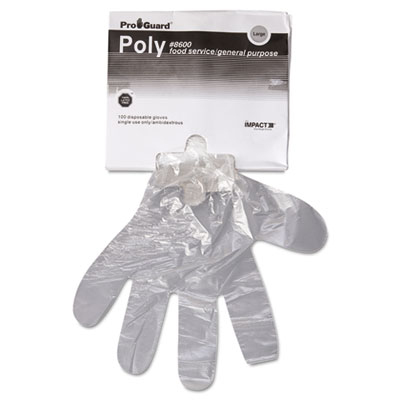 Impact&reg; Disposable Polyethylene Gloves