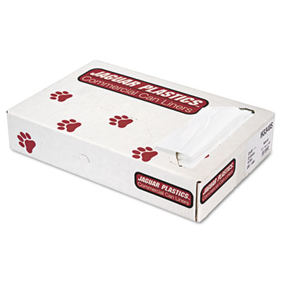 Jaguar Plastics&reg; Industrial Strength Commercial Can Liners Bulk Pack
