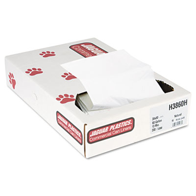 Jaguar Plastics&reg; Industrial Strength Commercial Can Liners Bulk Pack