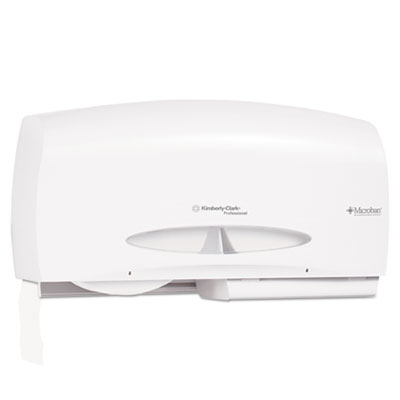 Kimberly-Clark Professional* In-Sight* Coreless White JRT Twin Jumbo Roll Tissue Dispenser