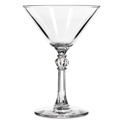 Libbey Faceted-Stem Cocktail Glasses