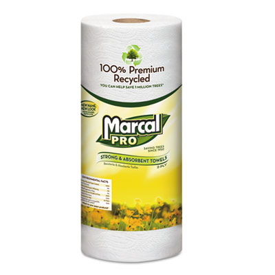 Marcal&reg; PRO 100% Premium Recycled Perforated Towels