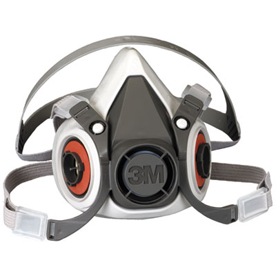 3M Half Facepiece Respirator 6000 Series, Reusable