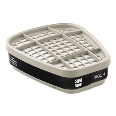 3M Organic Vapor Cartridge 6001 for Respiratory Protection