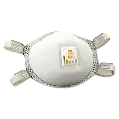 3M Particulate Respirator 8514, N95 with Cool Flow Exhalation Valve