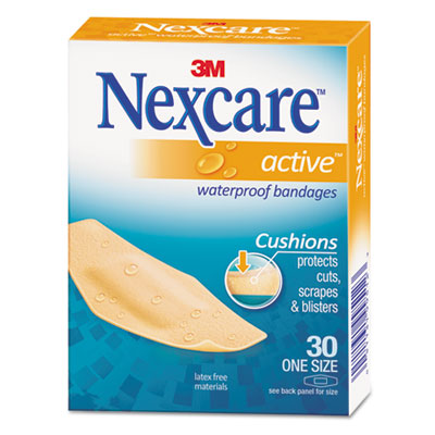 3M Nexcare Active Extra Cushion Flexible Foam Bandages