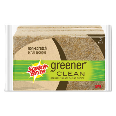 Scotch-Brite Greener Clean Non-Scratch Scrub Sponge