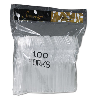 Maryland Plastics Inc. Sovereign Heavy-Duty Plastic Cutlery