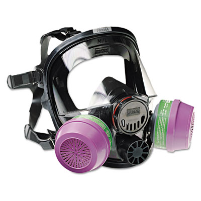 North Safety&reg; 7600 Series Full-Facepiece Respirator Mask