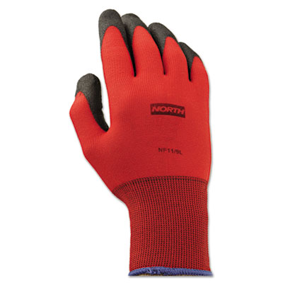North Safety&reg; NorthFlex Red Foamed PVC Gloves