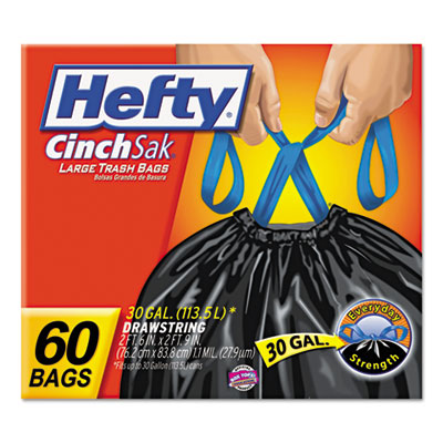 Hefty&reg; Cinch Sak&reg; Tall Kitchen & Trash Bags