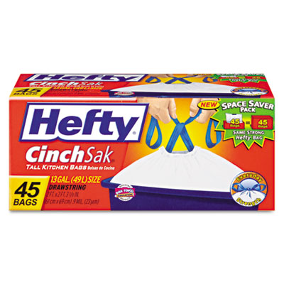Hefty&reg; Cinch Sak&reg; Tall Kitchen & Trash Bags