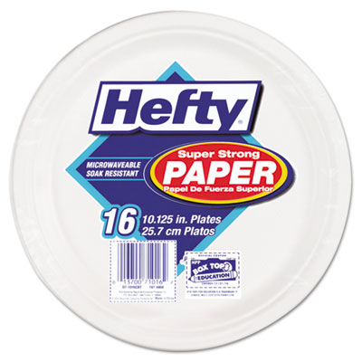 Hefty&reg; Super Strong Paper Dinnerware