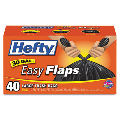 Hefty&reg; Easy Flaps&reg; Trash Bags